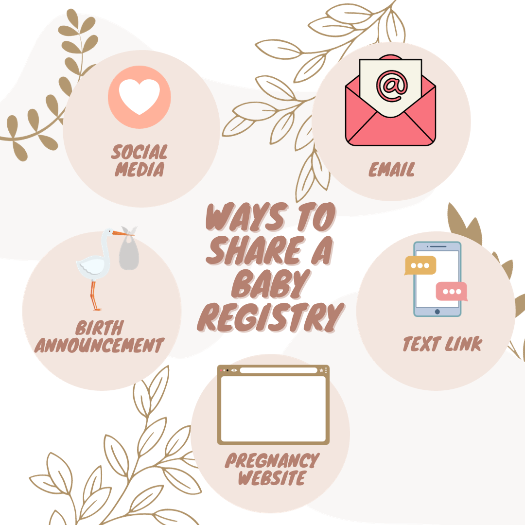 How to Share Baby Registry Announcement Sans Baby Shower